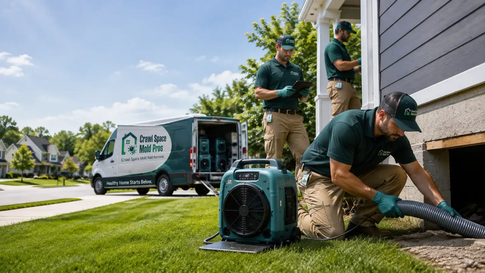 Crawl Space Mold Removal in Menan, ID